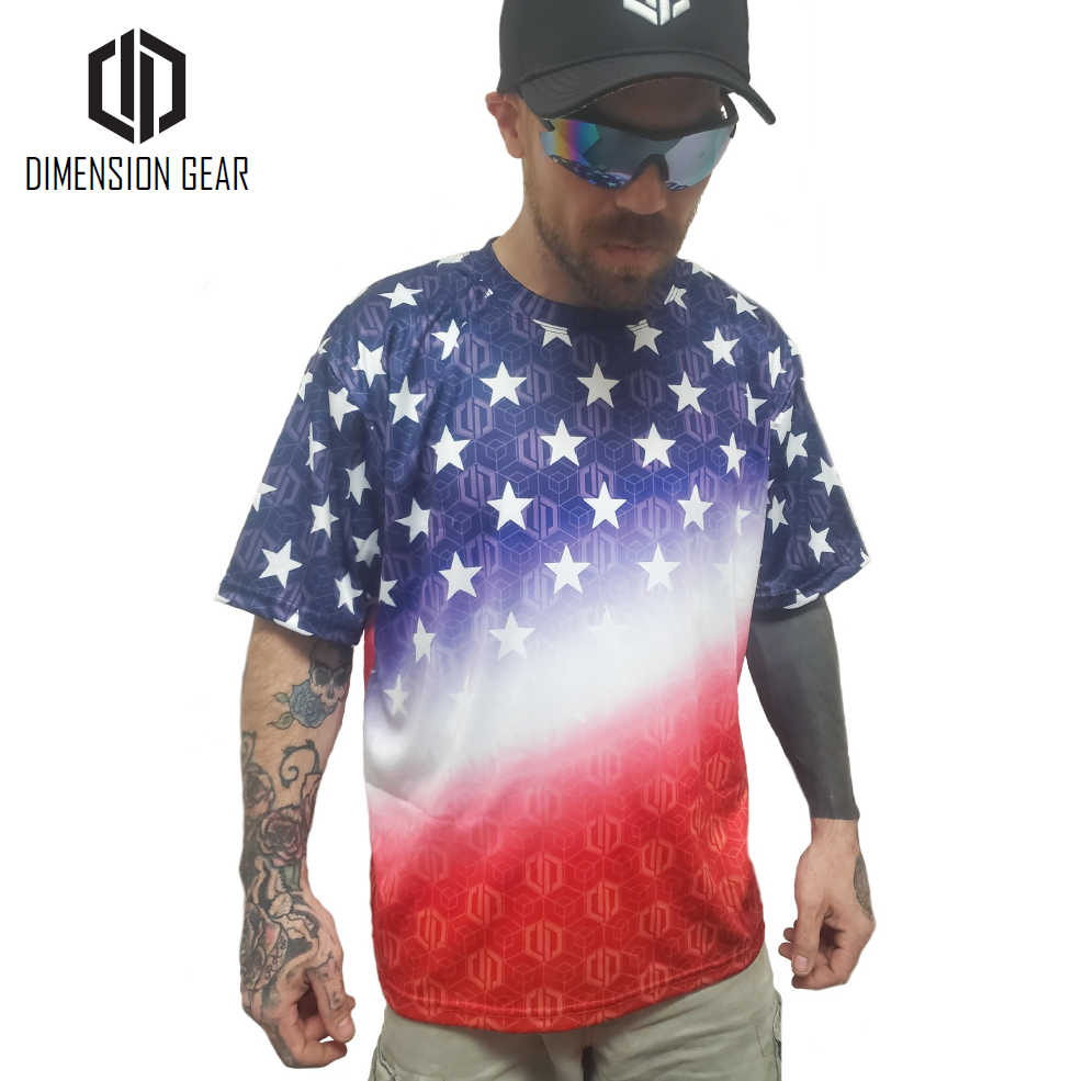 Dimension Gear Live-Dri T-shirt - USA 250