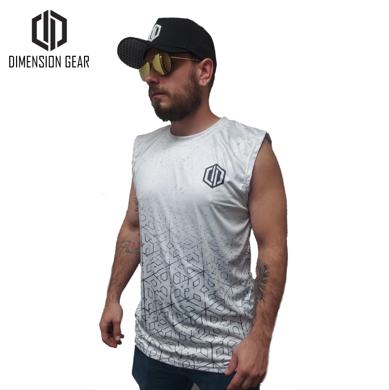 Dimension Gear Live-Dri Tank Top - Ghost Six Stone