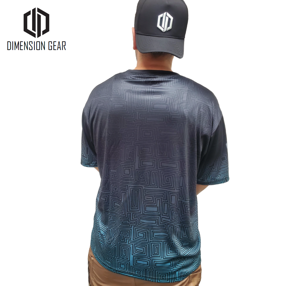 Dimension Gear Live-Dri T-shirt - Hueliti Aqua