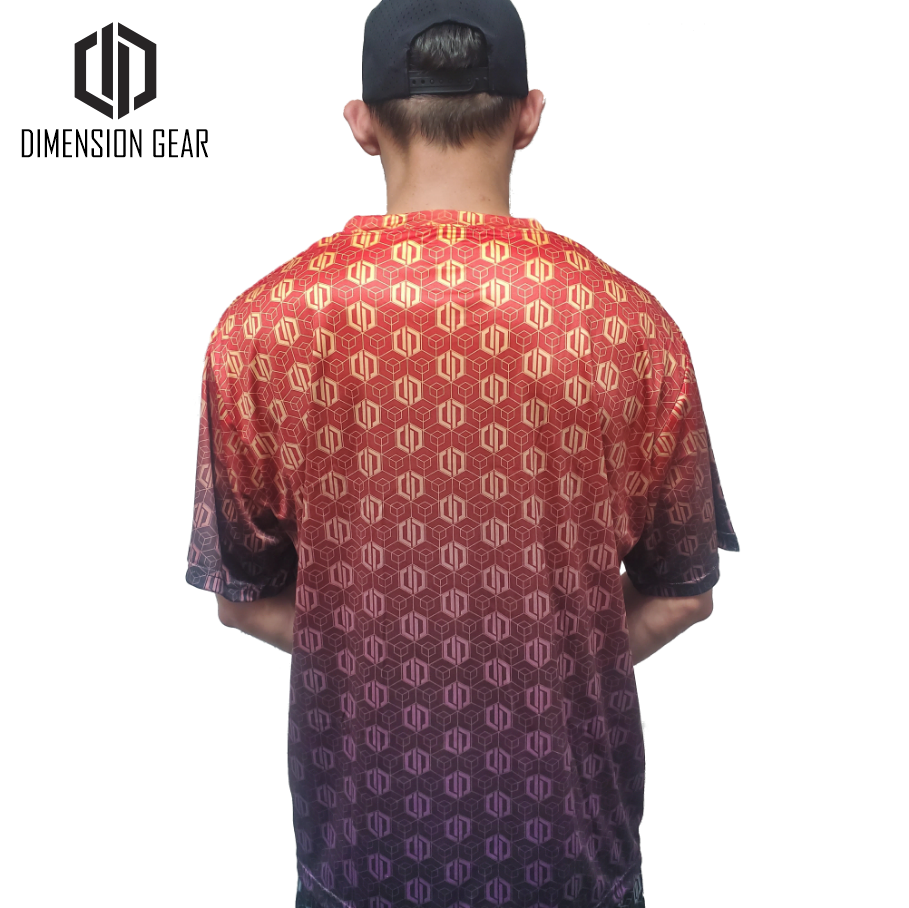 Dimension Gear Live-Dri T-shirt - Rosso Viola