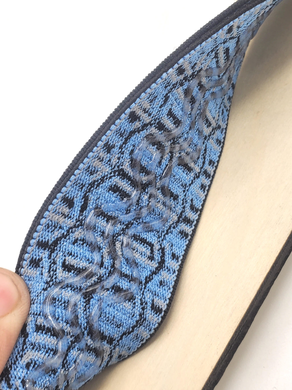 Dimension Gear Woven Goggle Strap - Hexa Blue Gray