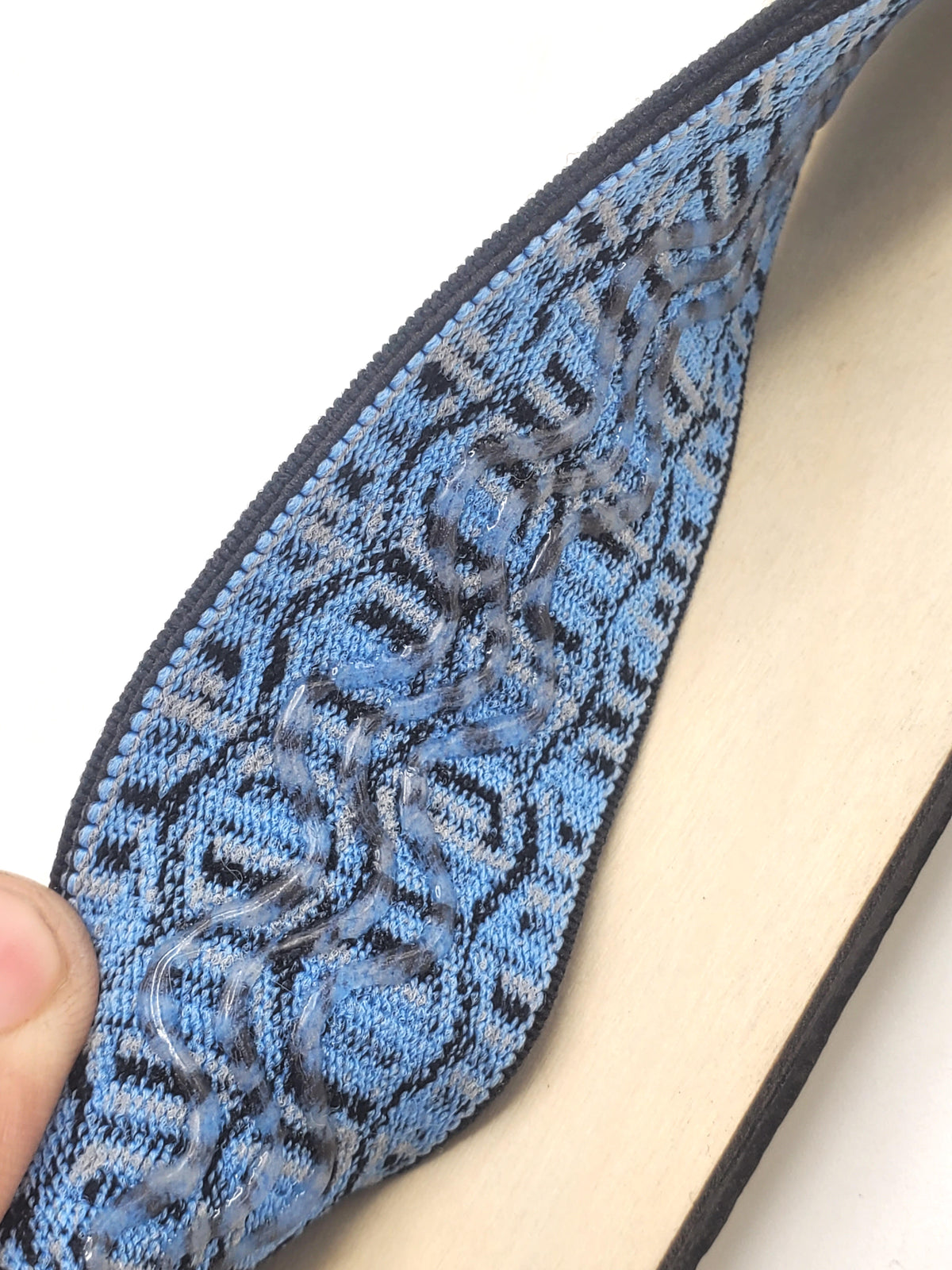 Dimension Gear Woven Goggle Strap - Hexa Blue Gray